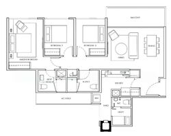 Waterwoods (D19), Condominium #566502781